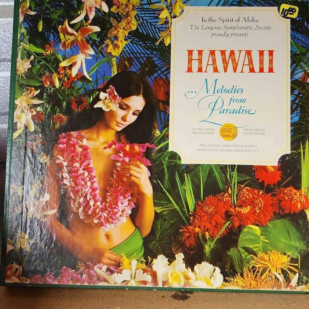 Hawaii, Melodies from Paradise, 5 Record Set, Vinyl Record LP